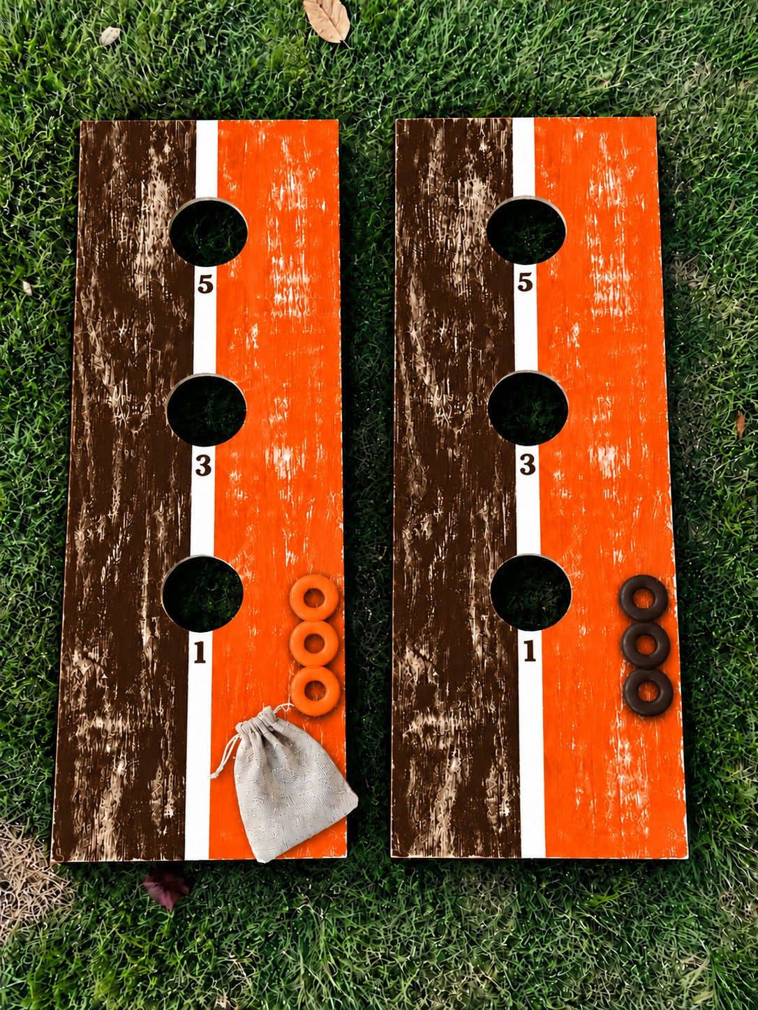 cleveland browns WishyWashy washer toss boards