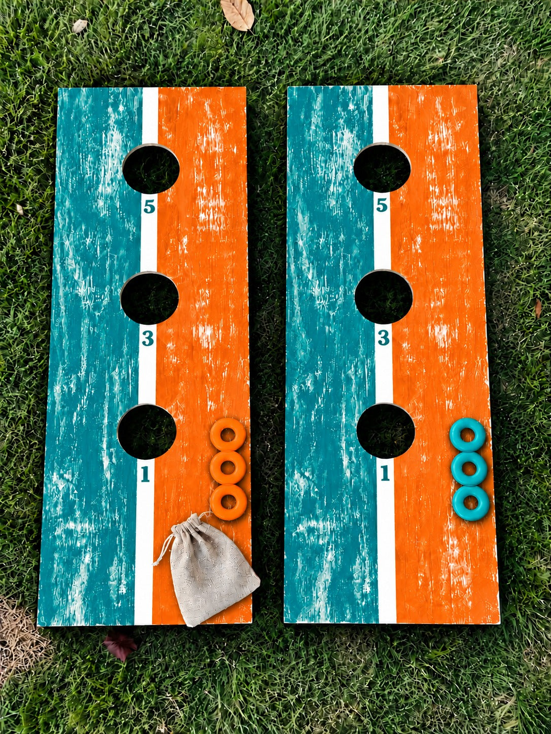 miami dolphins WishyWashy washer toss boards