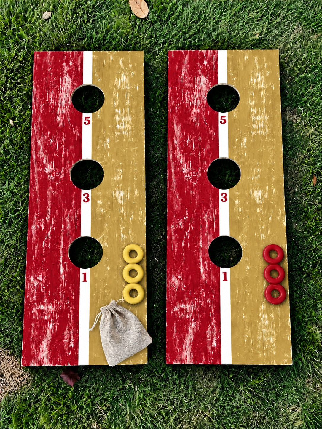 san francisco 49ers WishyWashy washer toss boards